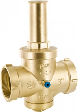 Riduttore di pressione acqua in ottone F/F Pn 25 da 1/2 a 1