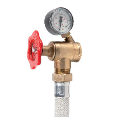 ART. 629 VALVOLA D'INTERCETTAZIONE CON MANOMETRO